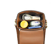 Детская мини сумочка клатч на плечо, маленькая сумка для девочек Темный с коричневым Отличное качество
