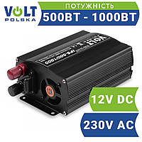 Автомобильный инвертор питания IPS DC12V-AC220V 500-1000W, преобразователь напряжения 12-220