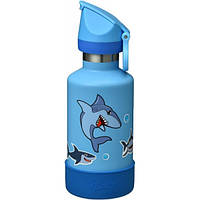 Термобутылка Cheeki Insulated Kids 400 ml Shark Blue (1075-KIB400SK1) CP, код: 7684342