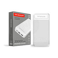 Повербанк TITANUM 913 white 20000mAh