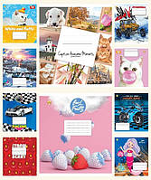 Зшитий 12 арк. # ЦІНА ЗА УП. 25ШТ "Люкс", ТМ Тетрада, Україна