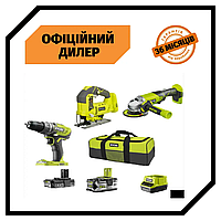 Набор аккумуляторных инструментов Ryobi R18CK3C-252S PAK