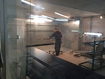 Система пыле подавления в малярном цеху 5