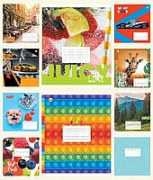 Зшитий 12 арк. = ЦІНА ЗА УП. 25ШТ "Люкс", ТМ Тетрада, Україна