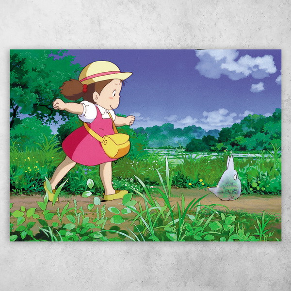 Аніме плакат постер "Мій сусід Тоторо / My Neighbor Totoro" №27, фото 1