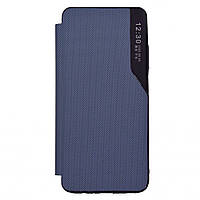 Чехол-книжка Business Fabric для Xiaomi Mi 11 Lite Blue VA, код: 7516788