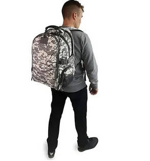 Рюкзак військовий Tactical Pixel 36L (USB+3.5 mm) (LE2111), фото 3