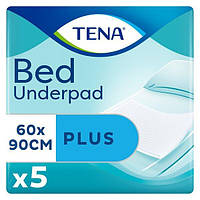 Пеленки мочепоглощающие Tena Bed Plus 60х90 5 шт