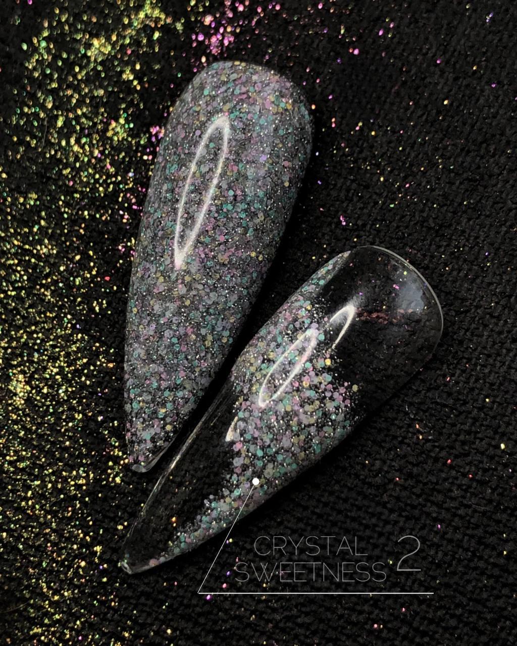 Світловідбивний гель-лак Crooz Crystal Sweetness Gel №2, 8 мл, фото 1