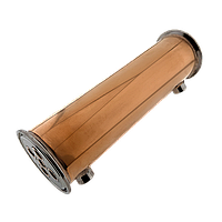 Медный кожухо-трубный дефлегматор Professional cuprum plus 200 мм. 2 дюйма кламп
