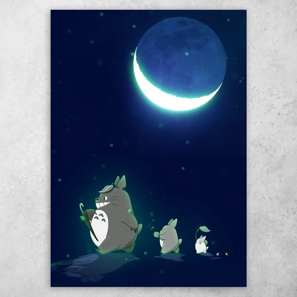 Аніме плакат постер "Мій сусід Тоторо / My Neighbor Totoro" №33, фото 1