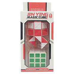 Кубик зі змійкою Bambi T1110 в коробці Червоний, World-of-Toys