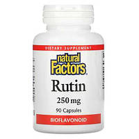 Rutin 250 mg Natural Factors, 90 капсул