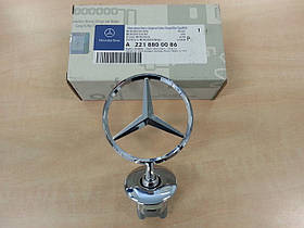 Емблема Зірка Mercedes W212 Значок Оригінал Новий Герб приціл