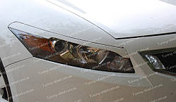 Вії Хонда Акорд Купе (накладки на передні фари Accord Coupe Coupe)