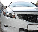 Вії Хонда Акорд Купе (накладки на передні фари Accord Coupe Coupe), фото 9