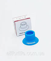 Силиконовая подставка Vapesoon Silicone Suction Cup под вейп сигарету атомайзер 22 или 19 мм Original синий