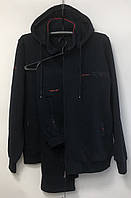 Чоловічий спортивнный костюм , теплі на флісі, з знімним капюшоном. FORE. Туреччина