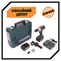 Аккумуляторный надежный шуруповерт Metabo BS 18 LTX Impuls (18 В, 4 А/ч, двухскоростной) PAK