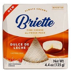 Сир сичужний м'який Briette DULCE DE LECHE , 125 гр