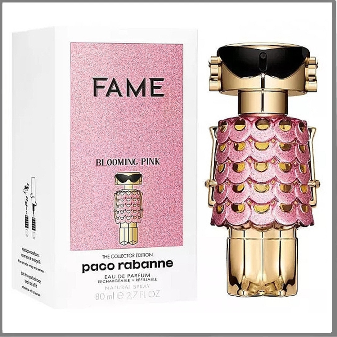 Paco Rabanne Fame Blooming Pink парфумована вода 80 ml. (Пако Рабан Фем Блумінг Пінк), фото 1