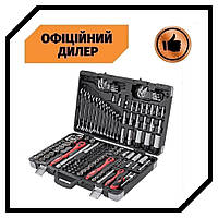 Профессиональный набор инструментов для автомобиля 1/4" & 3/8" & 1/2", 176 ед. INTERTOOL ET-7176 PAK