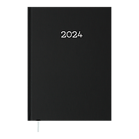 Щоденник датований 2024 MONOCHROME, A5, чорний