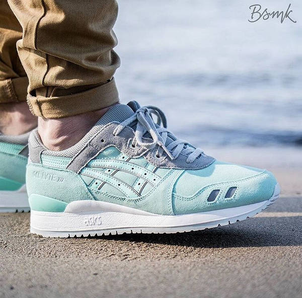 Asics gel lyte iii light mint best sale