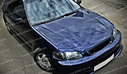 Вії Honda Civic 3D (накладки на передні фари Хонда Цивік 3Д)