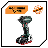 Гайковерты аккумуляторные (импакт) Metabo SSD 18 LTX 200 BL LiHD (2x4.0 Ач) PAK