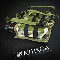 Підсумок під 6 магазинів АК Kirasa з кордури піксель (Арт.KI243), фото 3