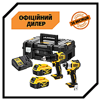 Набор из двух аккумуляторных бесщеточных шуруповертов DeWALT DCK2062M2T PAK