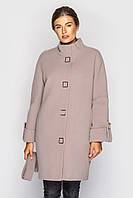 Женское кашемировое пальто. Модель 021. Размеры 46-54