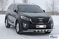 Кенгурятник Kia Sorento 14+ защита переднего бампера кенгурятники на для КИА Соренто Kia Sorento 14+ ус 3