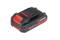 Аккумулятор 20 В, Li-ion, 2.0 Ач, индикатор уровня заряда INTERTOOL WT-0340