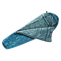 Спальный мешок Hi-Tec Arez II 230x80 см Right Zip Deep Teal/Silver Pine HT-AREZ2-DSR