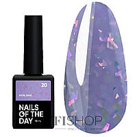 База NAILS OF THE DAY Potal №20 сиреневый с розовой поталью 10 мл (u0000017231)