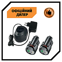 Аккумулятор Bosch PBA 12 В/1.5 Ач O-A + Зарядное устройство GAL 1210 CV PAK