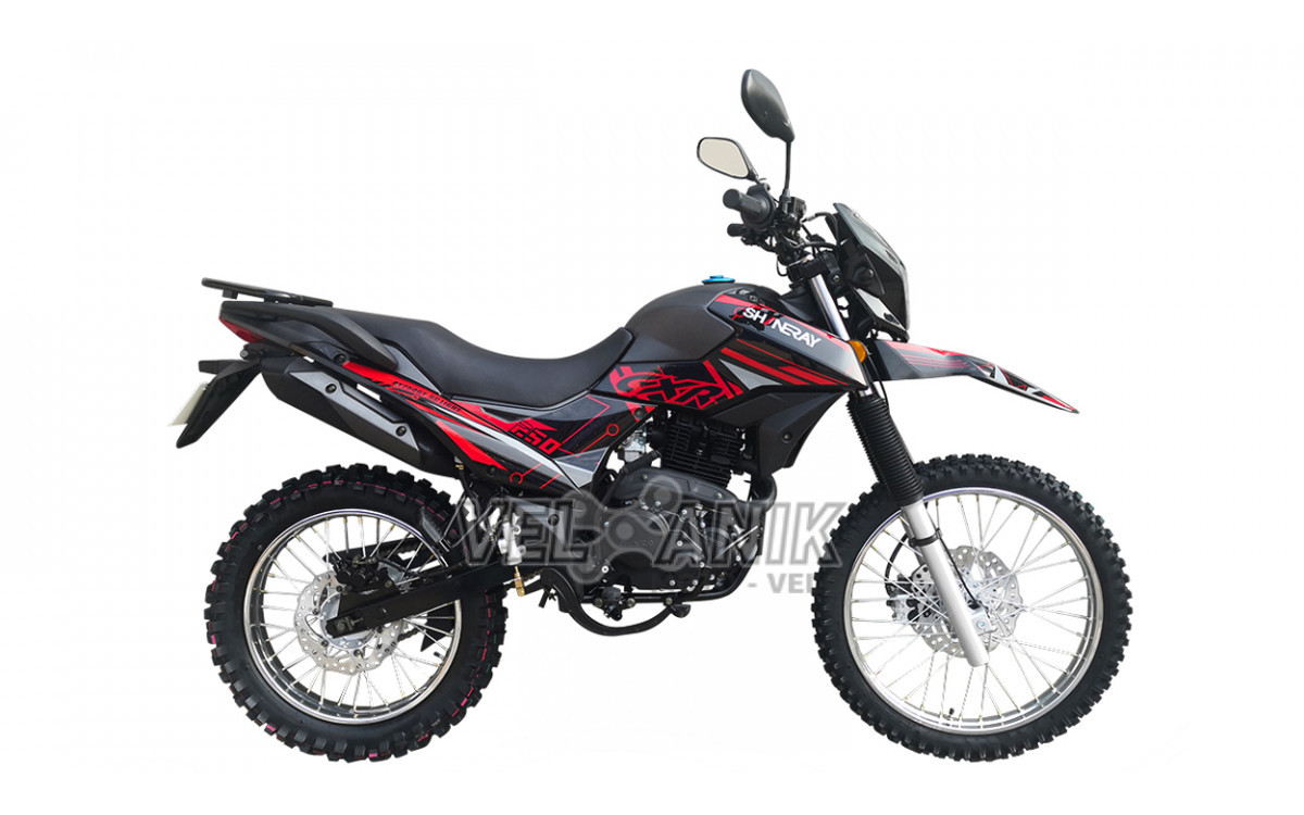 Мотоцикл Shineray XY 250GY-6C 250 см Light Black/Red