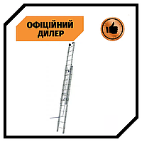 Лестница 2-х секционная на канатной тяге ELKOP VHR L 2X16 PAK