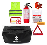 Набор автомобилиста универсальный Suzuki "Стандарт" , автонабор , Набор техпомощи + подарок перчатки