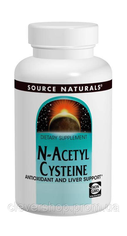 Купить NAC N-Ацетил-L-Цистеин 600 мг Source Naturals 60 таблеток SN0850 ...