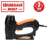 Скобозабивной пистолет (степлер) электрический INTERTOOL WT-1101 PAK