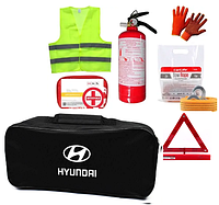 Набор автомобилиста универсальный Hyundai "Стандарт" , автонабор , Набор техпомощи + подарок перчатки