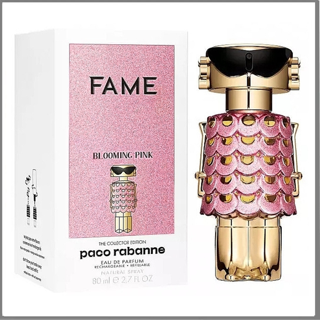 Paco Rabanne Fame Blooming Pink парфумована вода 80 ml. (Пако Рабан Фем Блумінг Пінк), фото 1
