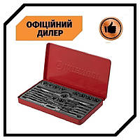 Набор плашек M5-M12 и метчиков M5-M12, 24ед INTERTOOL SD-8026 PAK