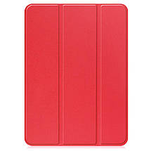 Шкіряний чохол книжка Crazy Horse на планшет OPPO Pad 2 (11.61") / червоний, фото 3