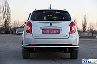 Kia Sorento 09-12 защитная дуга защита заднего бампера на для КИА Соренто Kia Sorento 09-12 d60х1,6мм 3