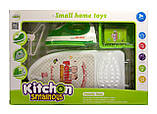 Дитячий іграшковий набір 6605-1 прасувальна дошка, праска, вішалки, кошик для білизни, фото 9