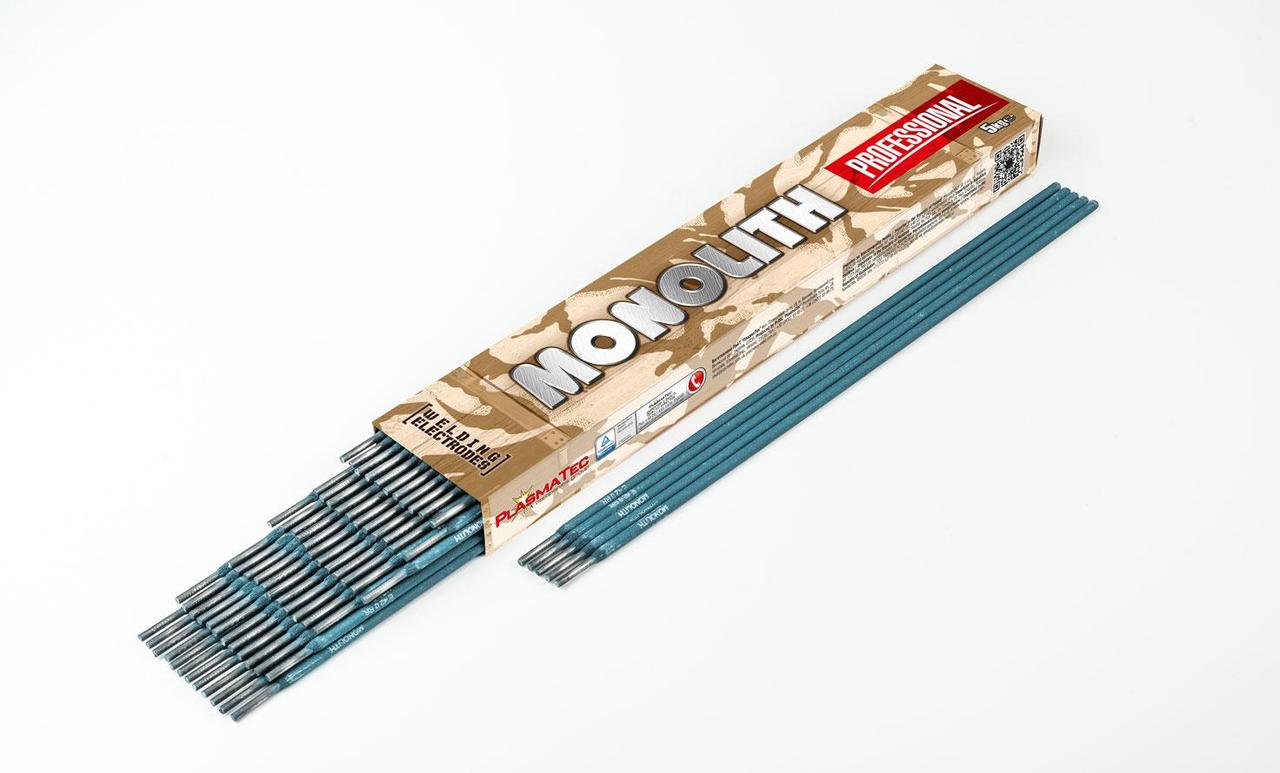 Електроди зварювальні Моноліт PRO d4 мм (5 кг)